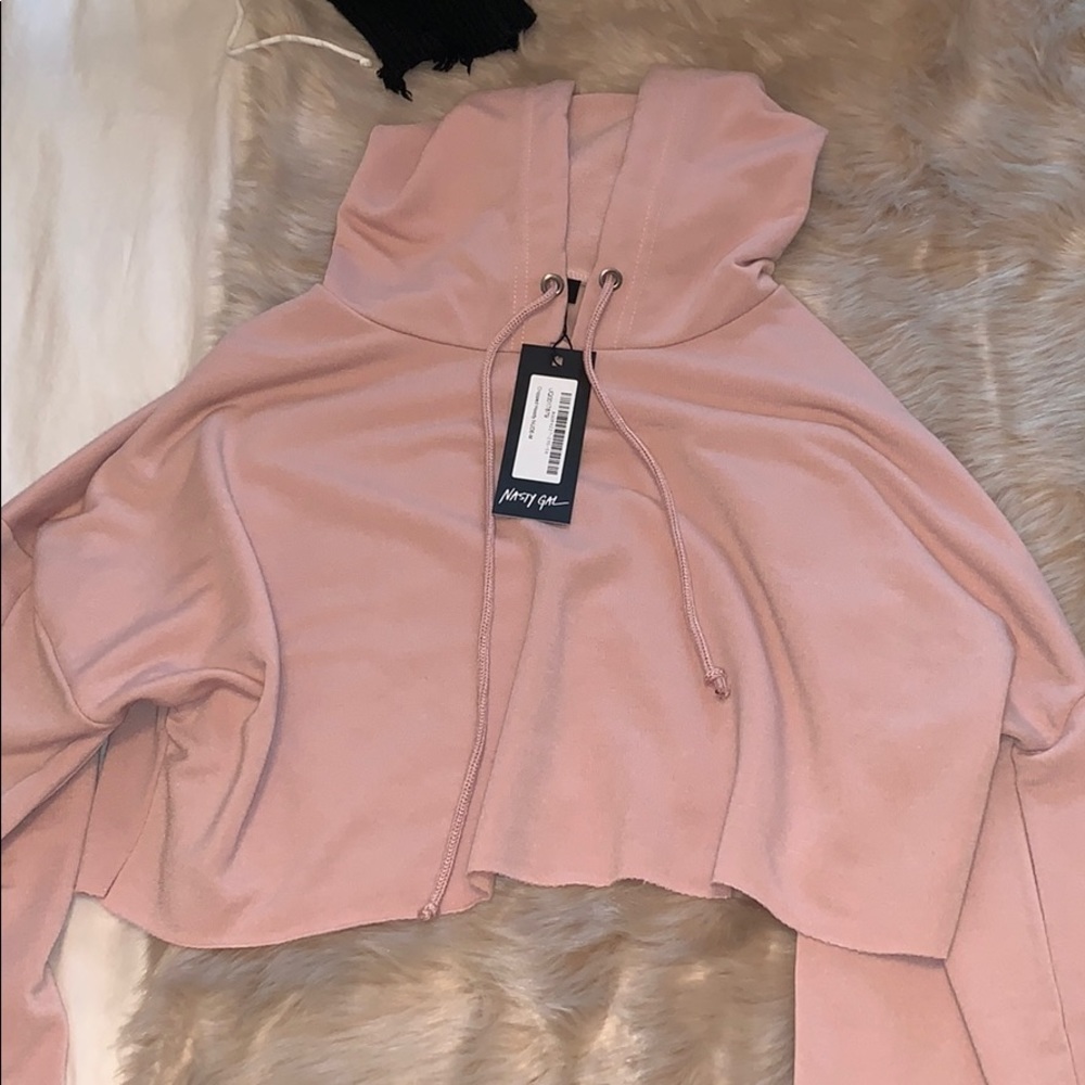 Cropped sweatshirt
